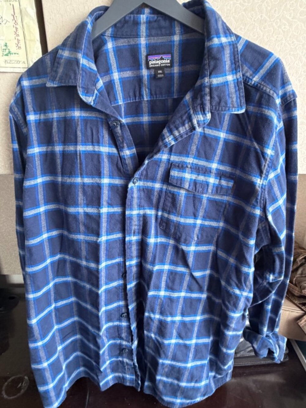 Patagonia Medium/Light Weight Flannel Shirt